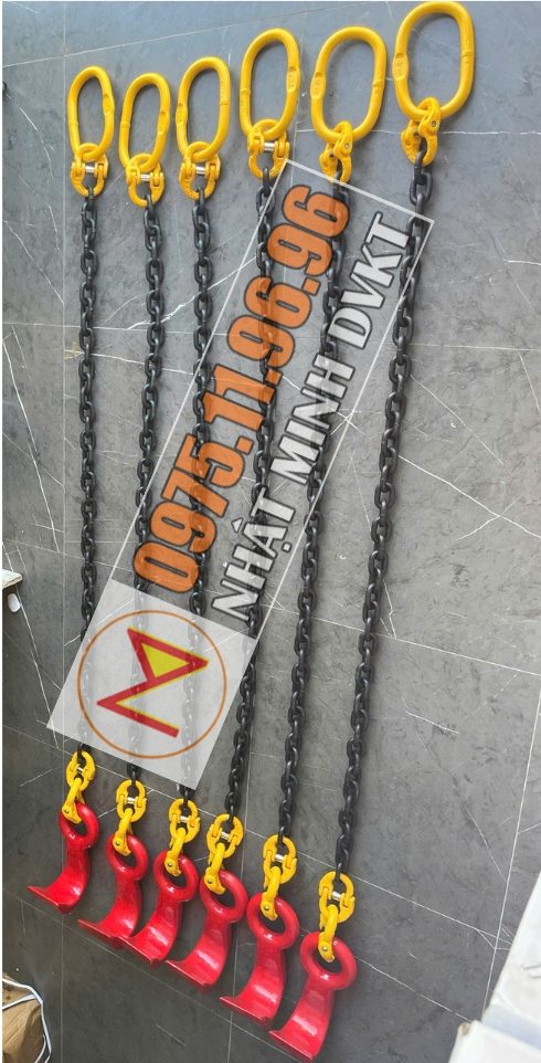 BỘ XÍCH MÓC CẨU TÔN 1 CHÂN TẢI 5 TẤN