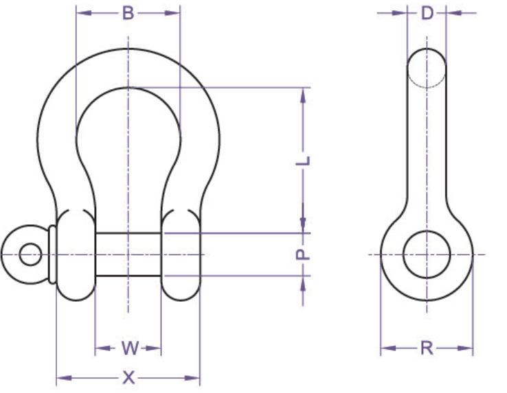 MA NÍ OMEGA CHỐT VẶN REN - SHACKLE THY
