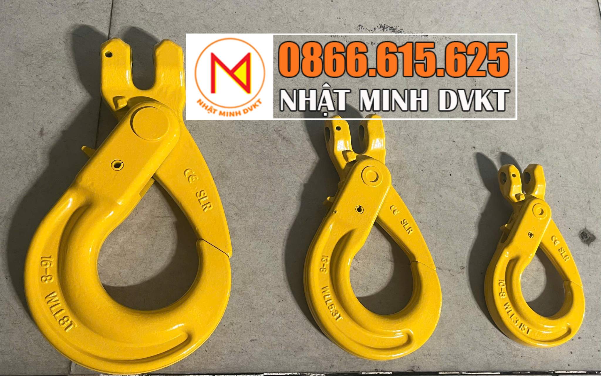 MÓC CẨU CHỐT KHOÁ AN TOÀN - CLEVIS SAFETY HOOK