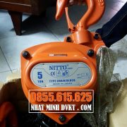 PALĂNG-XÍCH-KÉO-TAY-NITTO-5-TẤN-50VP5-