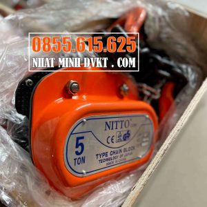 PA LĂNG XÍCH NITTO 5 TẤN (50VP5)