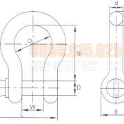 MA-NÍ-6.5-TẤN-SHACKLE