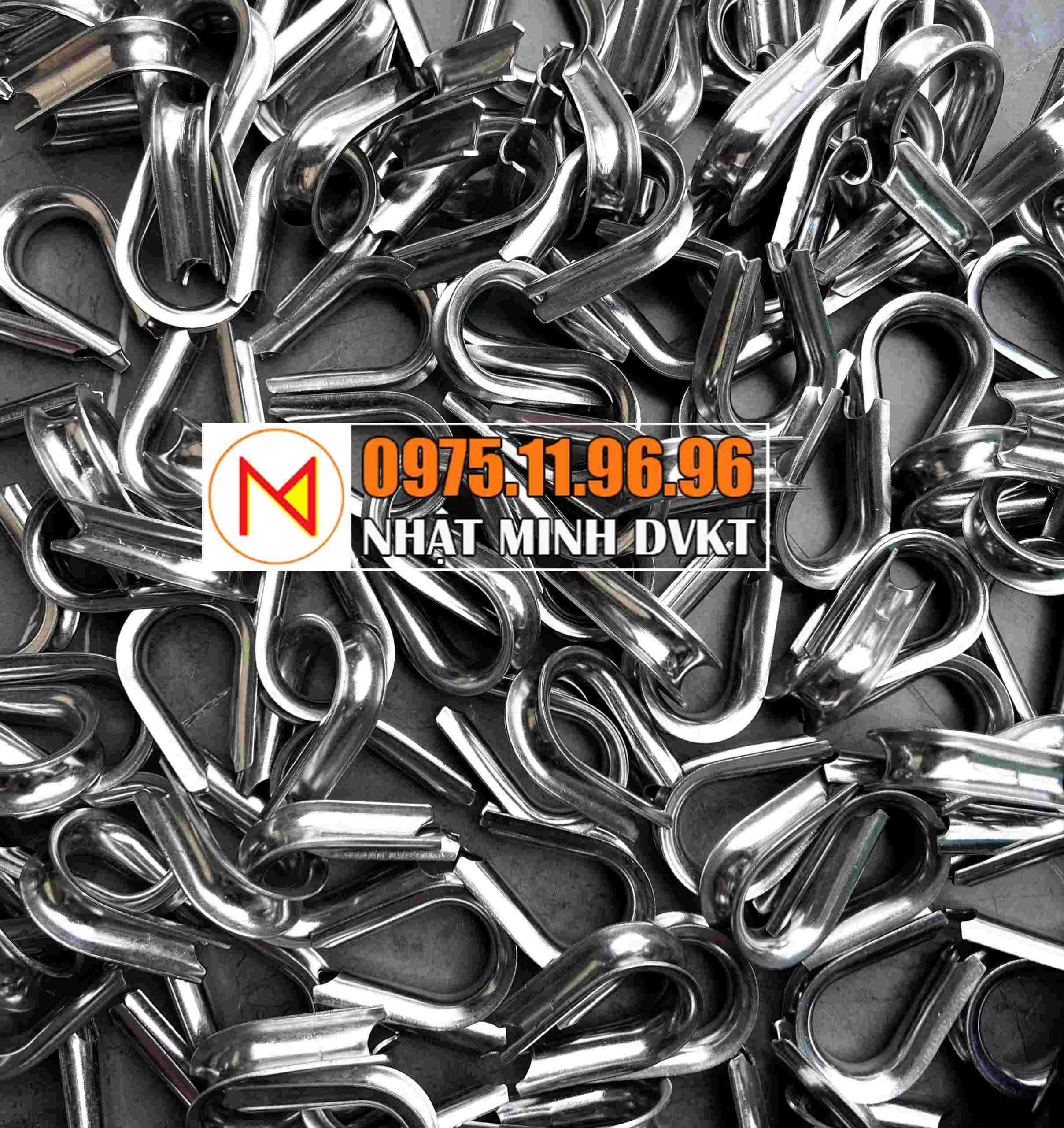 LÓT CÁP INOX SS304 – WIRE ROPE THIMBLE - NHẬT MINH DVKT
